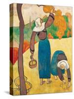 Breton Peasants, C.1889-Emile Bernard-Stretched Canvas