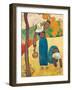 Breton Peasants, C.1889-Emile Bernard-Framed Giclee Print