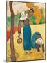 Breton Peasants, C.1889-Emile Bernard-Mounted Giclee Print