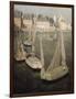 Breton Port by Moonlight; Port Breton Au Clair De Lune-Henri Eugene Augustin Le Sidaner-Framed Giclee Print