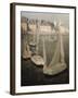 Breton Port by Moonlight-Henri Eugene Augustin Le Sidaner-Framed Giclee Print