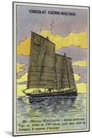 Breton Sardine Fishing Boat, Mid 19th Century-null-Mounted Giclee Print