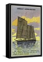 Breton Sardine Fishing Boat, Mid 19th Century-null-Framed Stretched Canvas