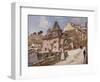 Breton Town Scene-Jean Francois Raffaelli-Framed Giclee Print