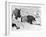 Breton Washerwomen, 1889 (Zincograph on Paper) (B/W Photo)-Paul Gauguin-Framed Giclee Print