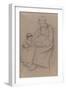 Breton Woman and Child-Arthur Studd-Framed Giclee Print