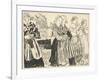 Breton Women (Bretonnes), 1895 (Litho)-Charles Cottet-Framed Giclee Print