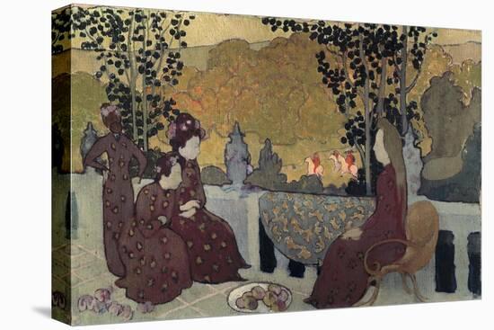 Breton Women-Maurice Denis-Stretched Canvas