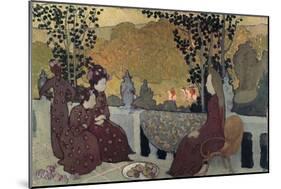 Breton Women-Maurice Denis-Mounted Art Print