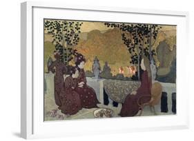 Breton Women-Maurice Denis-Framed Art Print