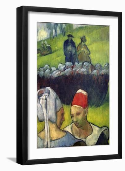 Breton Women-Emile Bernard-Framed Giclee Print