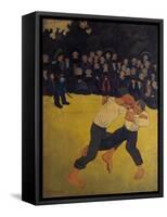 Breton Wrestling-Paul Serusier-Framed Stretched Canvas