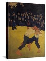 Breton Wrestling-Paul Serusier-Stretched Canvas