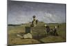 Bretonnes a La Fontaine-Jean-Baptiste-Camille Corot-Mounted Giclee Print