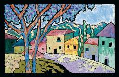 Village Vista-Brett Varney-Art Print