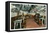 Bretton Woods, NH - Interior View of the Cave Grill in Mt Washington Hotel-Lantern Press-Framed Stretched Canvas