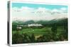 Bretton Woods, NH - Mt Washington Hotel, Presidential Range View No. 3-Lantern Press-Stretched Canvas