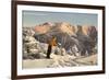 Bretton Woods Ski Area, New Hampshire-null-Framed Premium Giclee Print