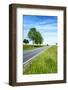 Breuberg, Hesse, Germany, Country Road in Spring-Bernd Wittelsbach-Framed Photographic Print