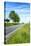 Breuberg, Hesse, Germany, Country Road in Spring-Bernd Wittelsbach-Stretched Canvas