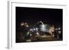 Breuberg, Hesse, Germany, Maize Harvest by Night-Bernd Wittelsbach-Framed Photographic Print