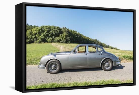 Breuberg, Hessen, Germany, Jaguar Mk 2, Year of Manufacture 1961, Cubic Capacity 3.8 L, 220 Hp-Bernd Wittelsbach-Framed Stretched Canvas