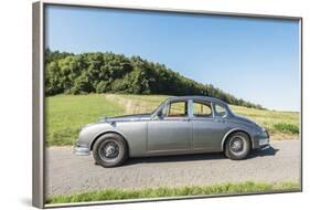 Breuberg, Hessen, Germany, Jaguar Mk 2, Year of Manufacture 1961, Cubic Capacity 3.8 L, 220 Hp-Bernd Wittelsbach-Framed Photographic Print