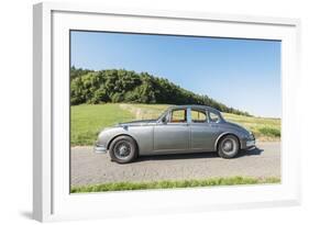 Breuberg, Hessen, Germany, Jaguar Mk 2, Year of Manufacture 1961, Cubic Capacity 3.8 L, 220 Hp-Bernd Wittelsbach-Framed Photographic Print