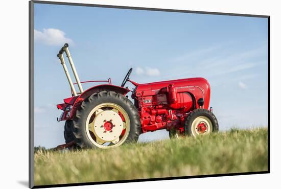 Breuberg, Hessen, Germany, Porsche Diesel 308 Super, Year of Manufacture 1961-Bernd Wittelsbach-Mounted Photographic Print