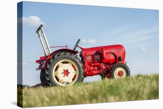 Breuberg, Hessen, Germany, Porsche Diesel 308 Super, Year of Manufacture 1961-Bernd Wittelsbach-Stretched Canvas