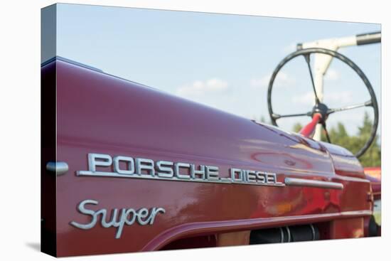 Breuberg, Hessen, Germany, Porsche Diesel 308 Super, Year of Manufacture 1961-Bernd Wittelsbach-Stretched Canvas