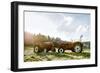 Breuberg, Hessen, Porsche Diesel 308 Super-Bernd Wittelsbach-Framed Photographic Print