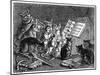 Breughel: Concert of Cats-null-Mounted Giclee Print