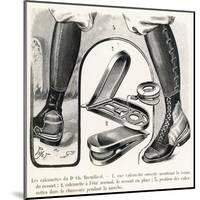 Breuillard's Device to Assist Walking-null-Mounted Art Print