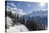 Brevant Ski Area, Aiguilles De Chamonix, Chamonix, Haute-Savoie, French Alps, France, Europe-Christian Kober-Stretched Canvas