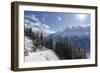 Brevant Ski Area, Aiguilles De Chamonix, Chamonix, Haute-Savoie, French Alps, France, Europe-Christian Kober-Framed Photographic Print