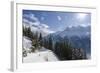 Brevant Ski Area, Aiguilles De Chamonix, Chamonix, Haute-Savoie, French Alps, France, Europe-Christian Kober-Framed Photographic Print