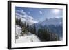 Brevant Ski Area, Aiguilles De Chamonix, Chamonix, Haute-Savoie, French Alps, France, Europe-Christian Kober-Framed Photographic Print