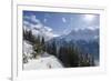 Brevant Ski Area, Aiguilles De Chamonix, Chamonix, Haute-Savoie, French Alps, France, Europe-Christian Kober-Framed Photographic Print