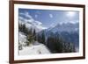 Brevant Ski Area, Aiguilles De Chamonix, Chamonix, Haute-Savoie, French Alps, France, Europe-Christian Kober-Framed Photographic Print