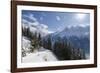 Brevant Ski Area, Aiguilles De Chamonix, Chamonix, Haute-Savoie, French Alps, France, Europe-Christian Kober-Framed Photographic Print