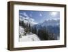 Brevant Ski Area, Aiguilles De Chamonix, Chamonix, Haute-Savoie, French Alps, France, Europe-Christian Kober-Framed Premium Photographic Print