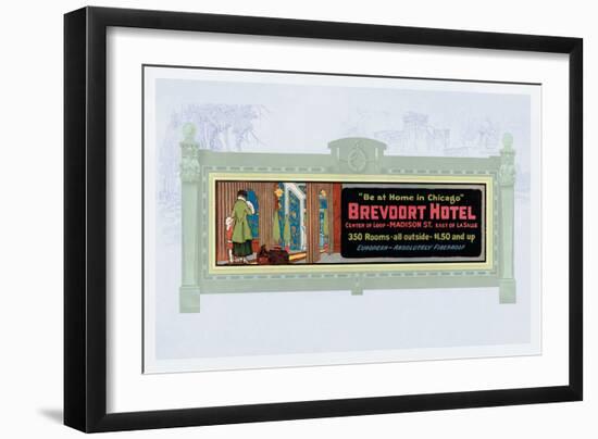 Brevoort Hotel-null-Framed Art Print