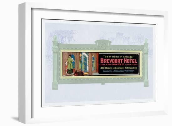 Brevoort Hotel-null-Framed Art Print