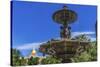 Brewer Fountain, Boston Common, State House, Boston, Massachusetts. Fountain cast in 1868 by Lenard-William Perry-Stretched Canvas