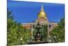 Brewer Fountain, Boston Common, State House, Boston, Massachusetts. Fountain cast in 1868 by Lenard-William Perry-Mounted Photographic Print