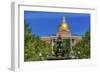 Brewer Fountain, Boston Common, State House, Boston, Massachusetts. Fountain cast in 1868 by Lenard-William Perry-Framed Photographic Print