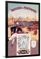 Breweries of the Mediterranean-null-Framed Art Print
