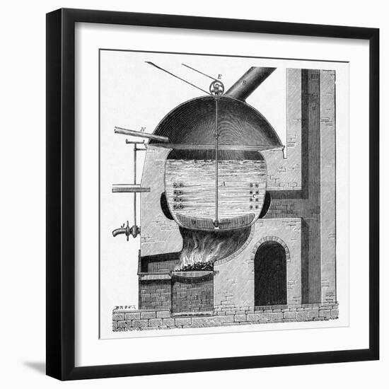 Brewery Kettle, 19th Century-CCI Archives-Framed Photographic Print