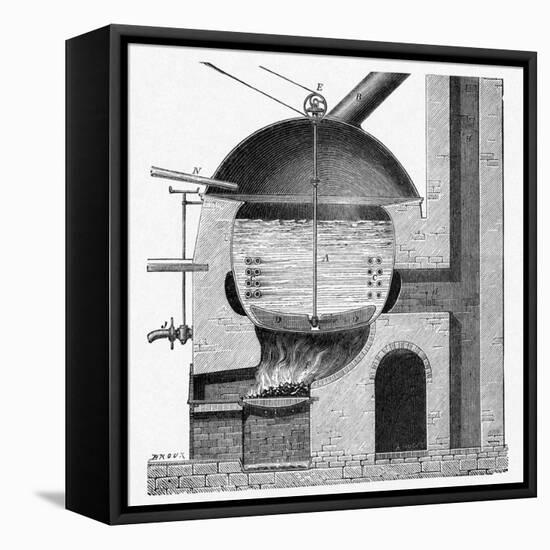 Brewery Kettle, 19th Century-CCI Archives-Framed Stretched Canvas